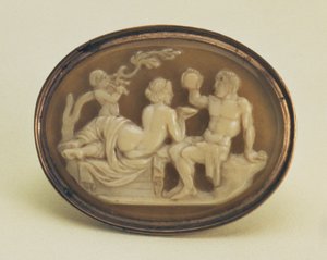 Kamee von Bacchus und Ariadne, Italienisch