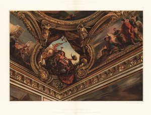 Deckenmalerei aus dem Schloss von Versailles