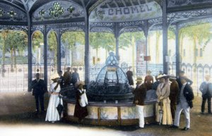Chomel-Quelle in Vichy, ca. 1910 (Postkarte)