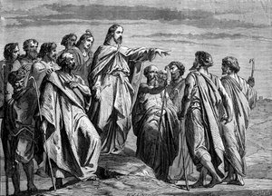 Christus sendet die Apostel aus - Bibel