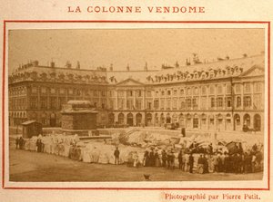 Commune de Paris (1871): Zerstörung der Vendôme-Säule im Mai 1871 von Unbekannt