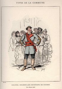 Commune de Paris: Kostüm eines Oberstdelegierten 