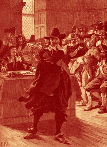 Cromwell spricht vor dem Langen Parlament von Unbekannter Künstler