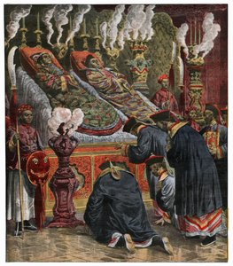 Tod von Cixi und Guangxu