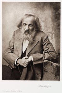 Dmitri Iwanowitsch Mendelejew, russischer Chemiker, um 1905