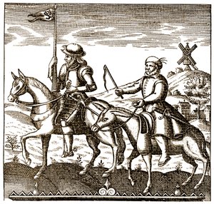 Don Quijote und Sancho Panza