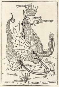 Drachenförmige Kriegsmaschine