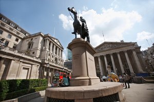 Duke of Wellington Statue, Bank Junction, London (Foto) von Unbekannt