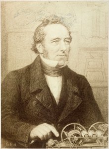 Edward Cowper, britischer Erfinder, ca. 1830 von Unbekannt
