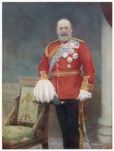 Edward VII (1841-1910) König von England 1901-1910, Foto von Downey von Unbekannter Künstler