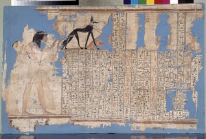 Ägypten: Papyrus der 19. Dynastie im Namen von Praemheb