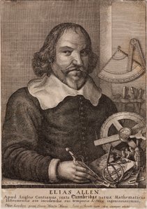 Elias Allen, Mathematiker und Instrumentenbauer, ca. 1630