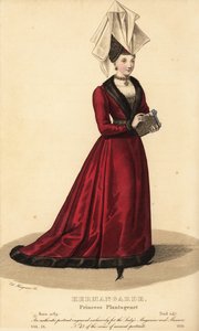 Ermengarde, Prinzessin Plantagenet, Tochter von Fulk IV, le Rechin, und der Hexe Gräfin Hildegarde von Beaugency von Unbekannt