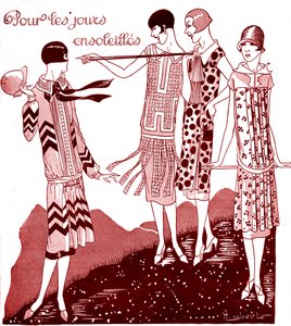 Mode: Tageskleider im Mai 1925