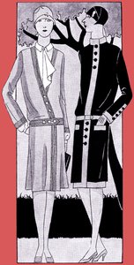 Mode: Kleider im Frühling 1928
