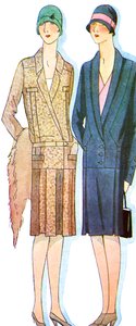 Mode: Anzüge im Frühling 1928