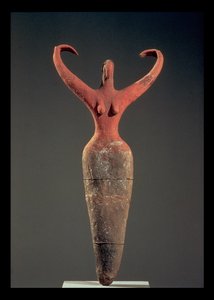 Weibliche Figurine, aus Ma