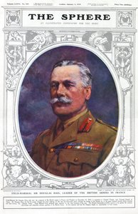 Feldmarschall Sir Douglas Haig, Führer der britischen Armeen in Frankreich