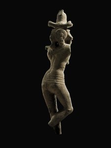 Figur von Venugopala, Südindien, späte Chola / frühe Vijayanagar-Periode, spätes 13. / frühes 14. Jahrhundert von Unbekannt
