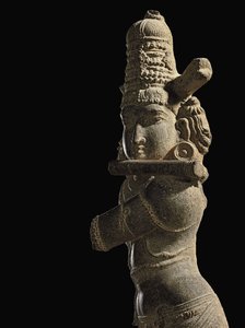 Figur von Venugopala, Südindien, späte Chola-/frühe Vijayanagar-Periode, spätes 13./frühes 14. Jahrhundert von Unbekannt