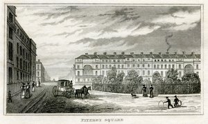 Fitzroy Square von Unbekannt