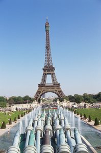 Eiffelturm vom Trocadero, Paris von Unbekannt