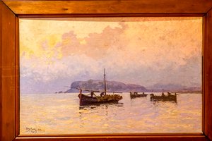 Galleria di Arte Moderna (ehemaliges Kloster Santa Chiara), Palermo, Sizilien, Italien, Michele Catti, Alba von Unbekannter Künstler