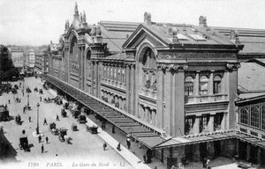 Gare du Nord, Paris, ca. 1900