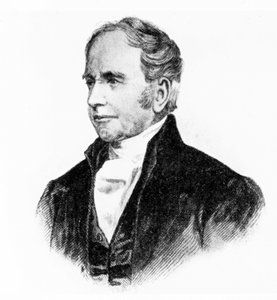 George Bradshaw, britischer Erfinder von Eisenbahnführern, ca. 1850er von Unbekannt