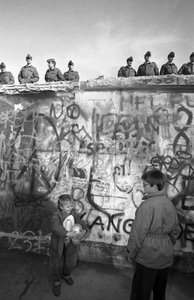 Deutsche Wiedervereinigung, Fall der Berliner Mauer, Deutschland von Unbekannt