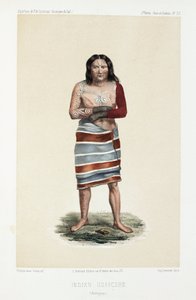 Guaycuru-Indianer, Paraguay, ca. 1843-1847
