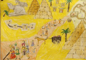 Hebräer verlassen Ägypten, Budapest, Ungarn von Unbekannt