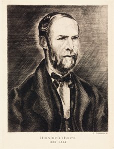 Heinrich Hertz, deutscher Physiker, Ende 19. Jahrhundert