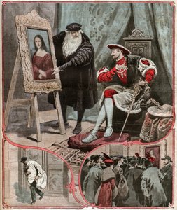 Geschichte der Mona Lisa von Unbekannt