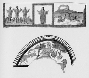 Geschichte des antiken Rom. Rom-Stiche von 1872 von Unbekannt