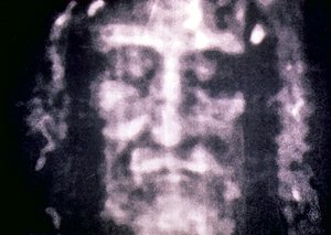 Heiliges Grabtuch von Turin, Christusgesicht von Unbekannter Künstler