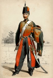 Husar: Husar zu Fuß