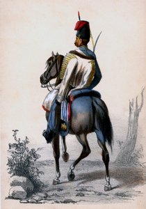Husar: Husar zu Pferd von Unbekannter Künstler
