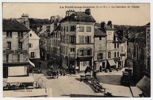 Île de France, Seine et Marne (77), Ferte-sous-Jouarre (Ferte-sous-Jouarre): die Kreuzung der Kirche - Postkarte Ende 19. Anfang 20. Jahrhundert von Unknown