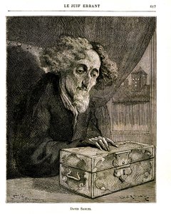 Illustration von Eugene Sues Roman „Der ewige Jude“ - Gravur von FERDINANDUS in der Jules Rouff Ausgabe von 1883 von Unbekannt