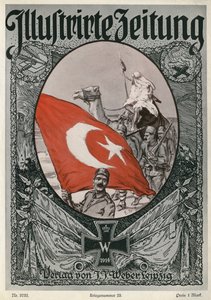 Illustrirte Zeitung: Titelseite, 7. Januar 1915 von Unbekannter Künstler