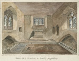 Innenraum der Statfold Kapelle von Unbekannt