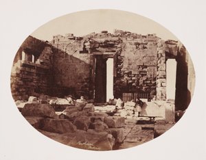 Innenraum des Parthenon, Athen, ca. 1849 von Unbekannt
