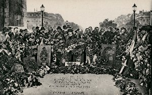 Beisetzung des unbekannten Soldaten von Unbekannter Künstler