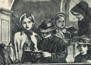 Isaac Watts - Holzschnitt von Unbekannter Künstler