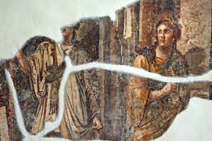 Isiac-Zeremonie-Mosaik aus Vakto, Türkei