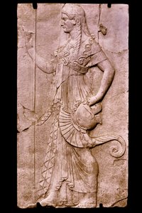 Italien: Archäologische Stätte von Herculaneum am Fuße des Vesuvs: Sacellum der vier Götter von William M. Timlin