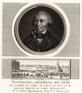 Jean Charles Pichegru, Revolutionsgeneral en Chef de l