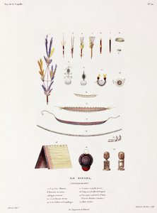 Schmuck, Gürtel und andere Gegenstände aus Birara (Neubritannien)