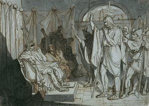 Johannes der Täufer vor Herodes von Unbekannter Künstler